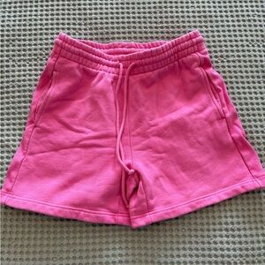 TNA Bright Pink Athletic Shorts